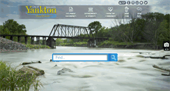 Desktop Screenshot of cityofyankton.org